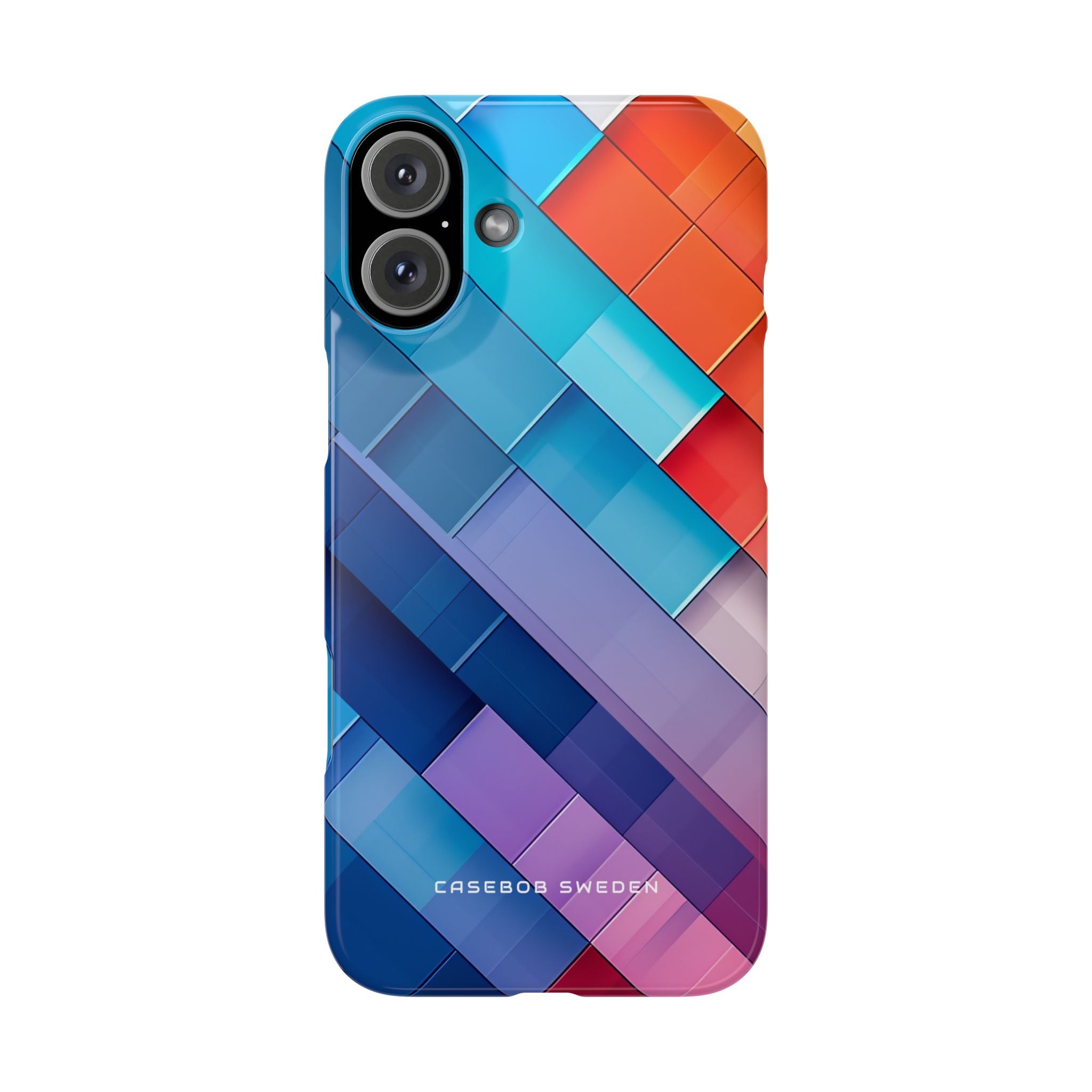 Vibrant GeoFlow iPhone 16 - Slim Phone Case