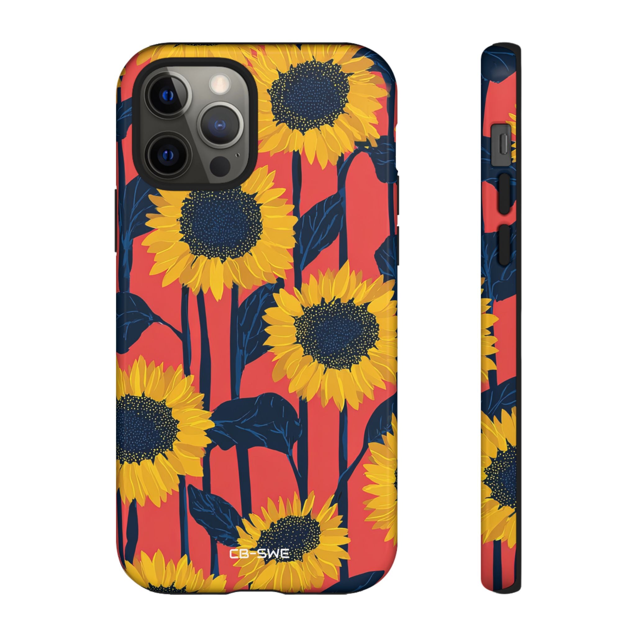 Vibrant Sunflower Rhythm - iPhone Case