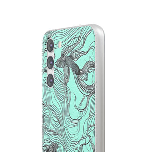 Aqua Serenity | Flexible Handyhülle für Samsung Galaxy