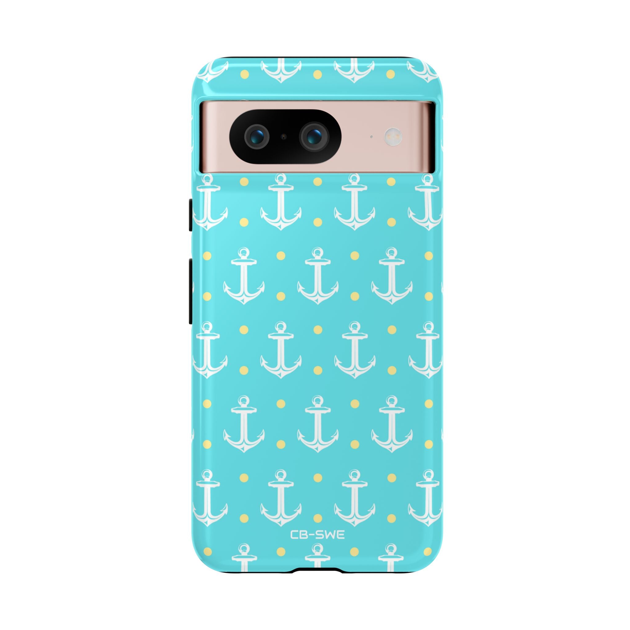 Nautical Anchors & Dots - Google Pixel Case