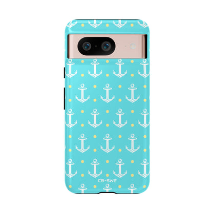Nautical Anchors & Dots - Google Pixel Case