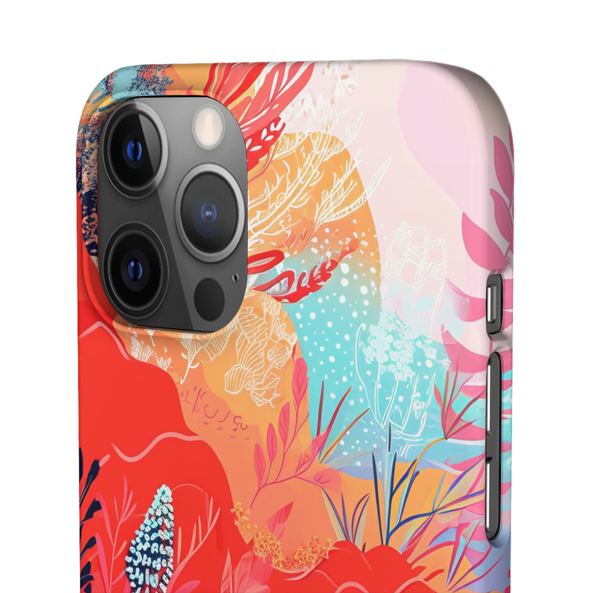 Living Coral Design | Handyhülle für iPhone (Slim Case)