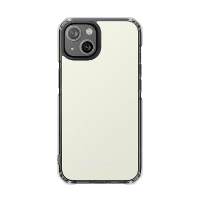 Ivory White - Clear Impact iPhone 14 Phone Case