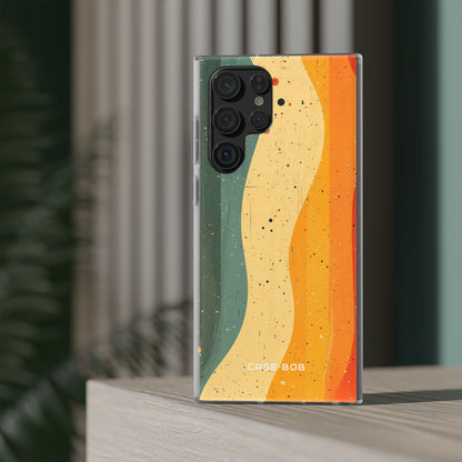 Wavy Forest Veil Samsung S22 Ultra Case - Soft