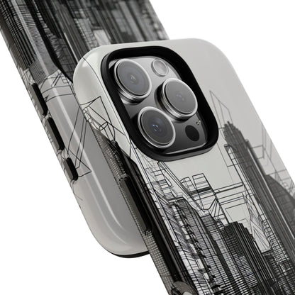 Urban Line Maze iPhone 16 - Tough