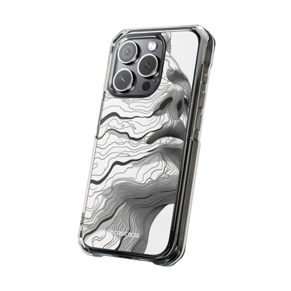 Topographic Serenity - Phone Case for iPhone