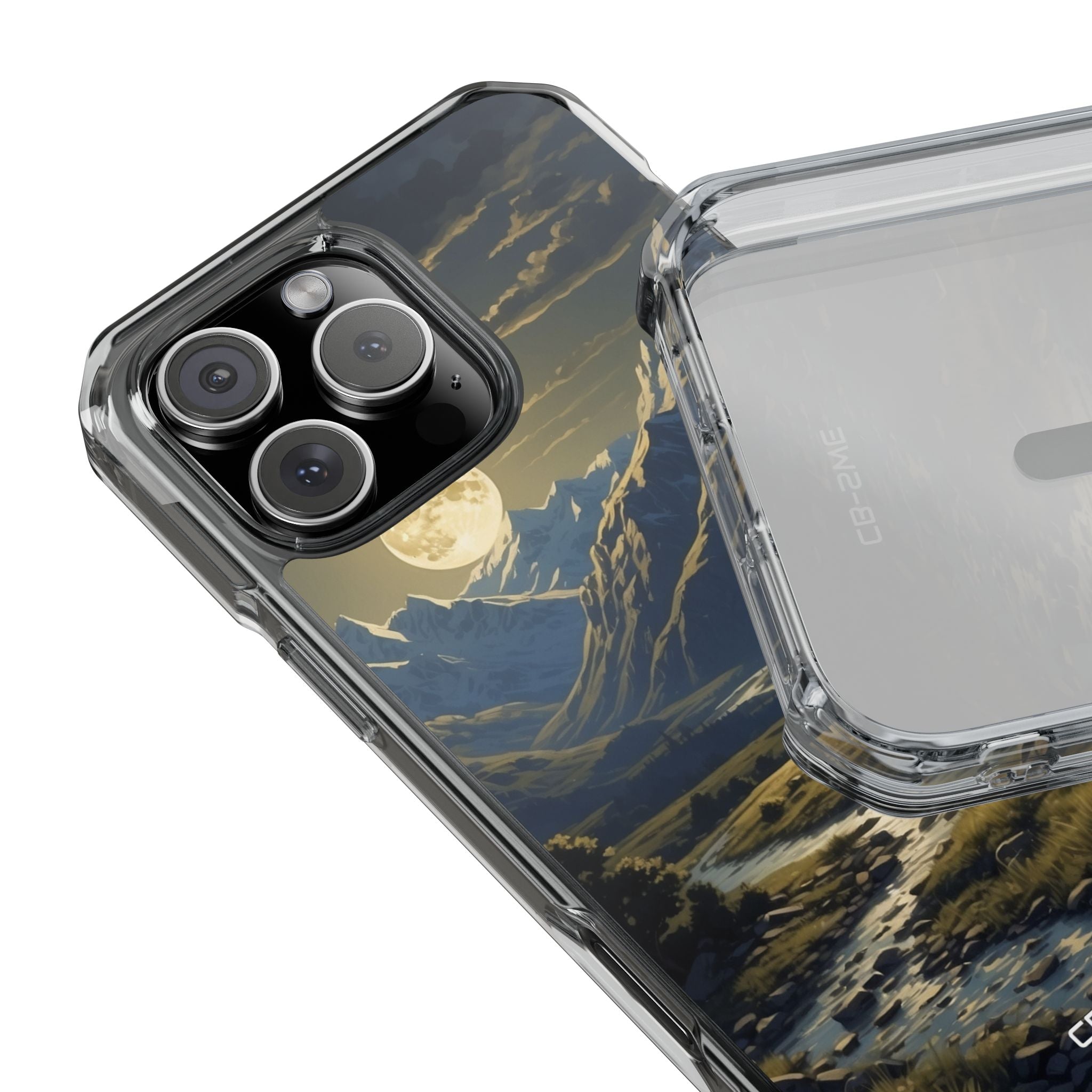 Moonlight Guides River iPhone Case - Impact