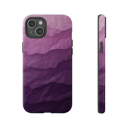 Lilac to Plum Gradient - Protective Phone Case