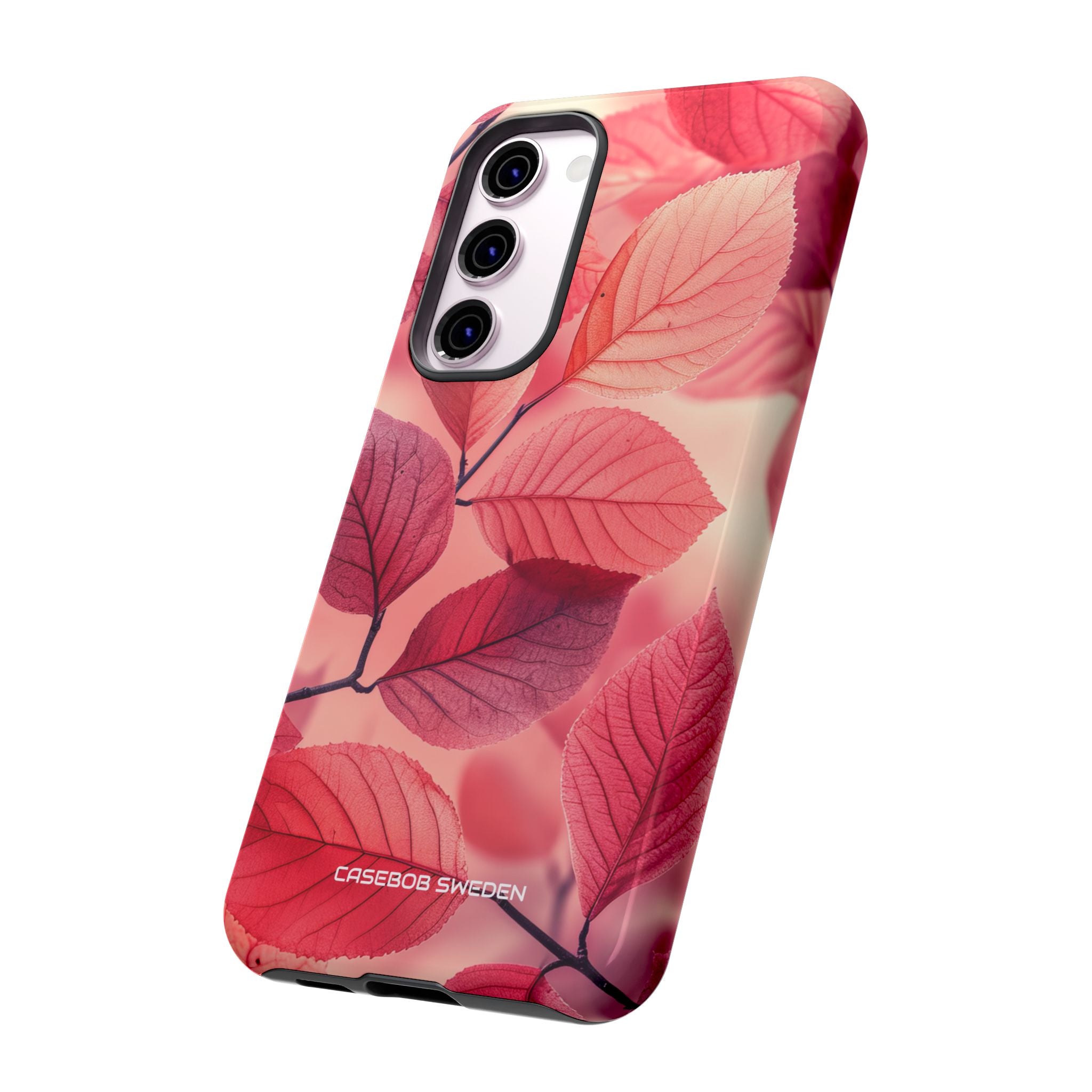 Pink Purple Nature Pattern - Tough Samsung S23 Phone Case