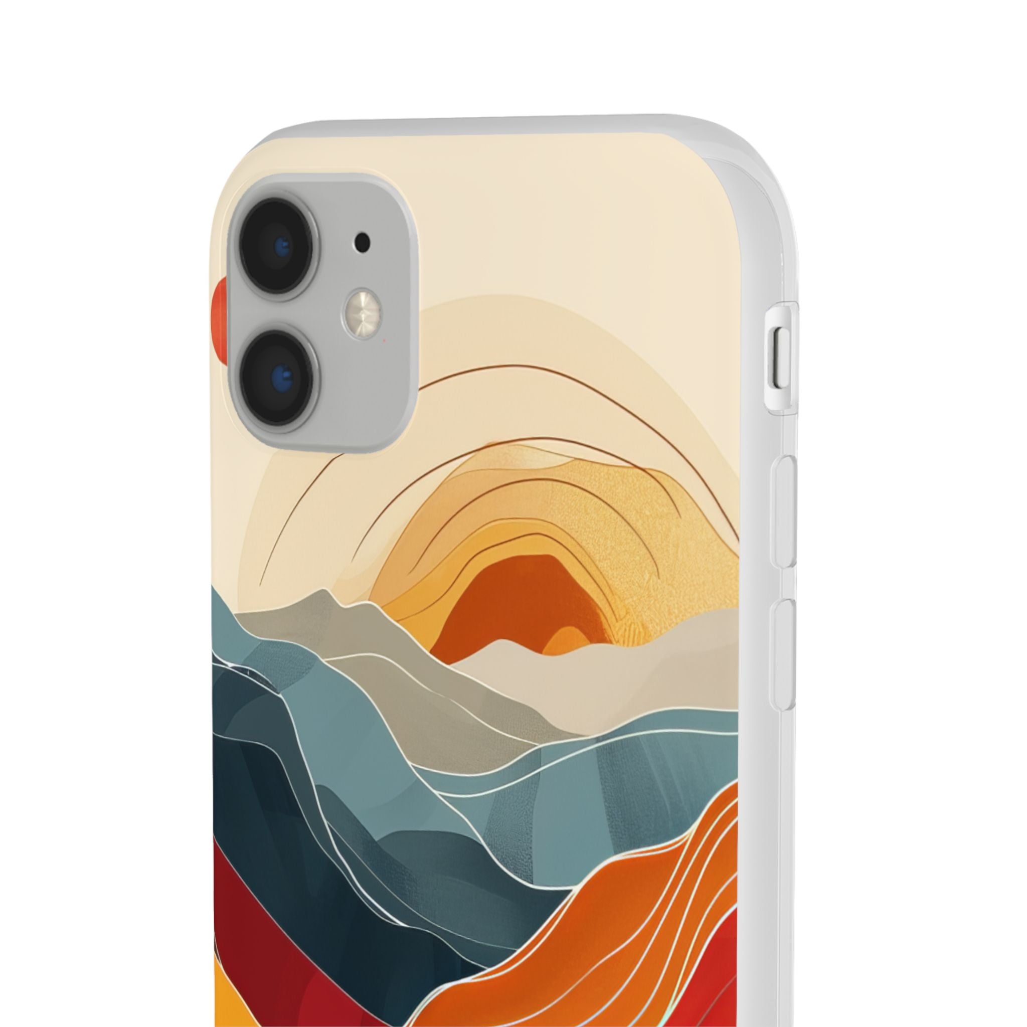 Sunset Waves | Flexible Phone Case for iPhone