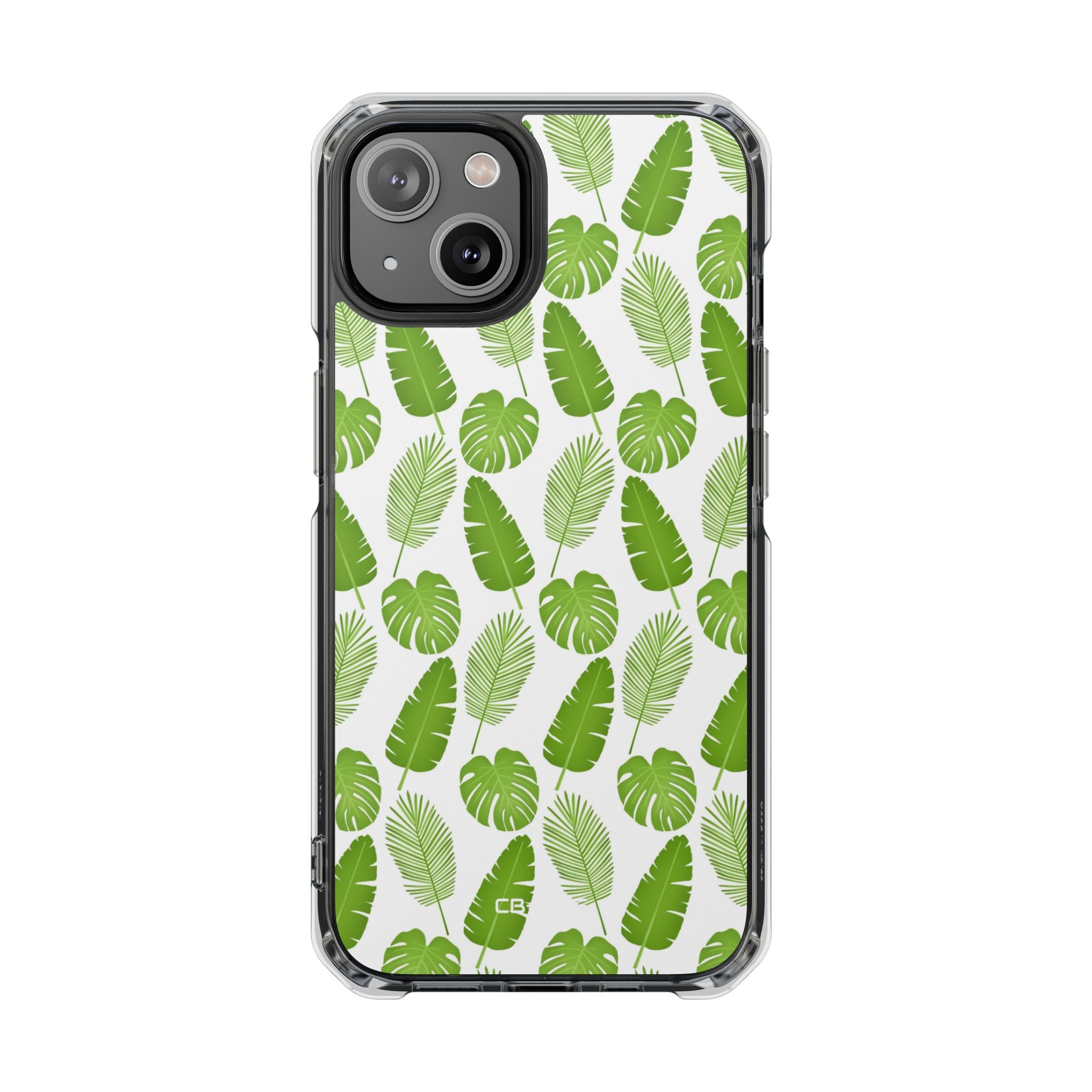 Tropical Leaf Harmony iPhone Case - Impact