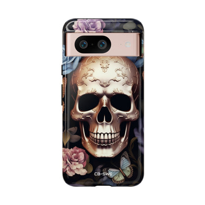 Skull Among Blossoms - Google Pixel Case