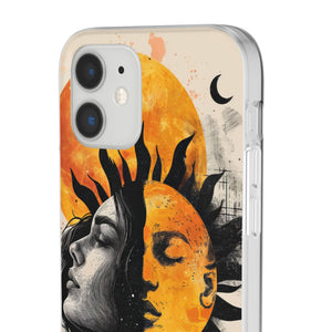 Sunlit Duality | Flexible Phone Case for iPhone