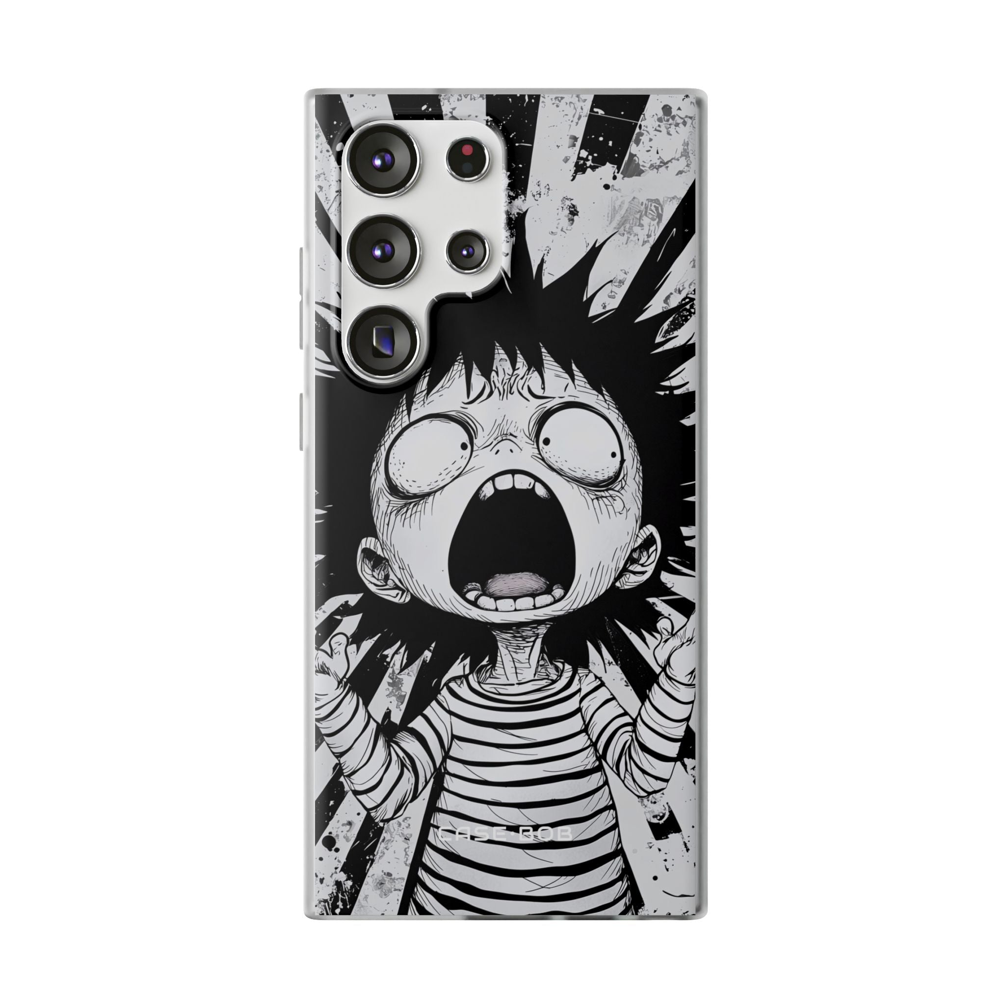 Screaming Stripes Samsung S23 Ultra Case - Soft
