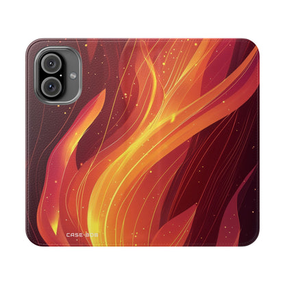 Flaming Ember - iPhone 16 Case - Lompakko