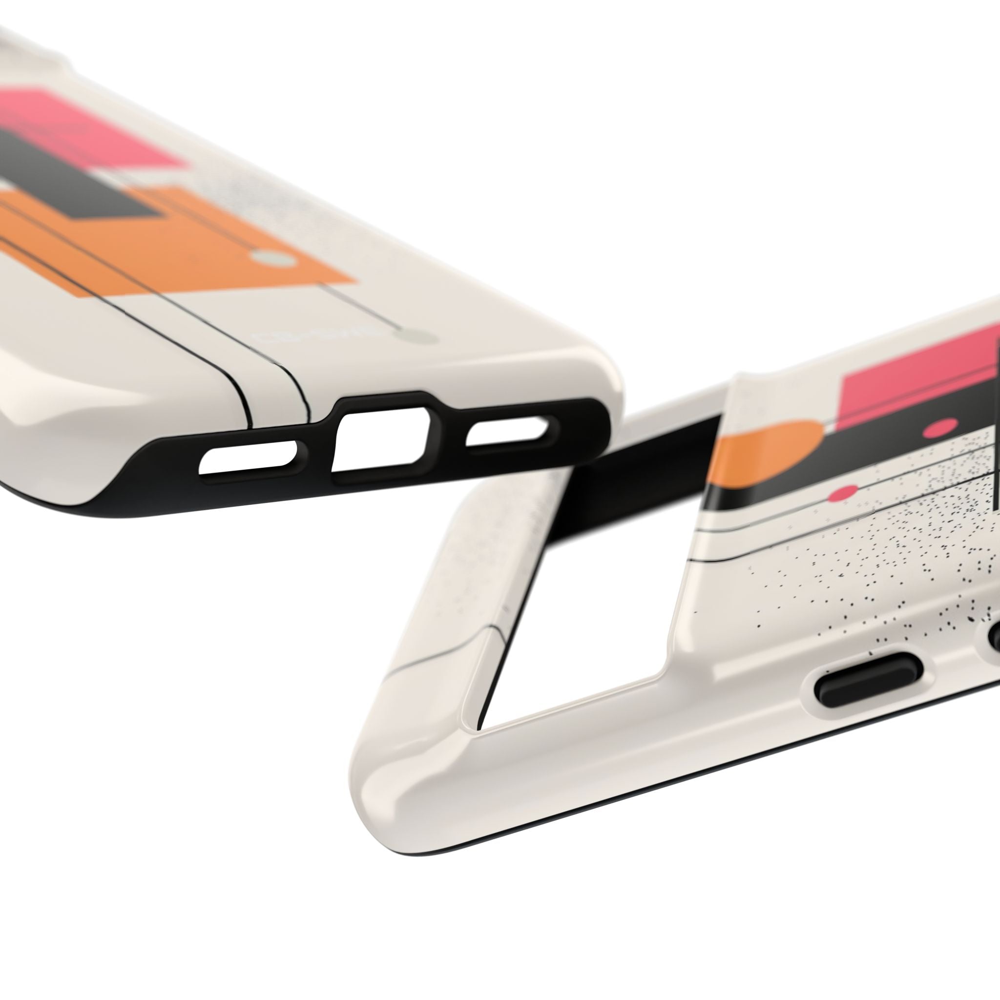 Shapes Dance Playfully - Google Pixel Case