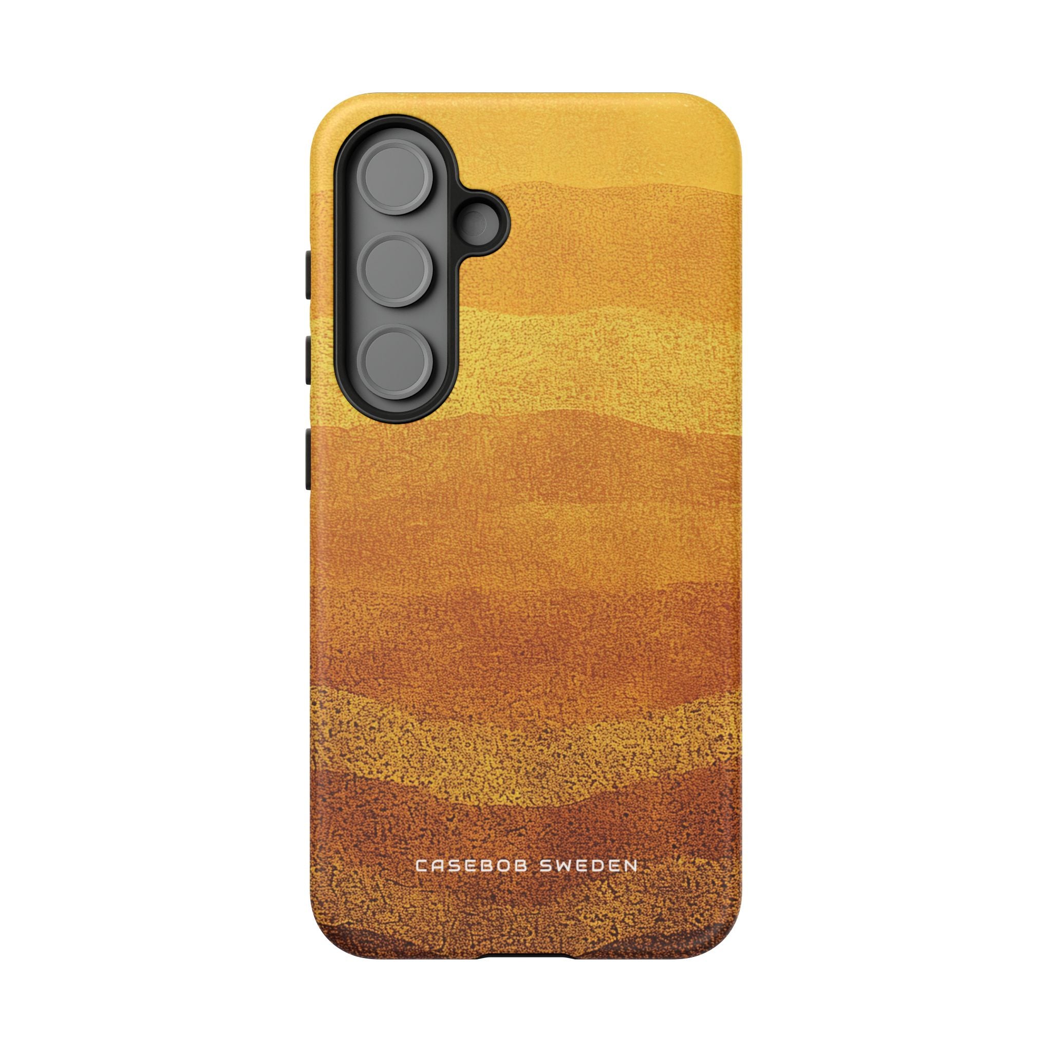 Golden Horizon Waves Samsung S25 - Tough Phone Case