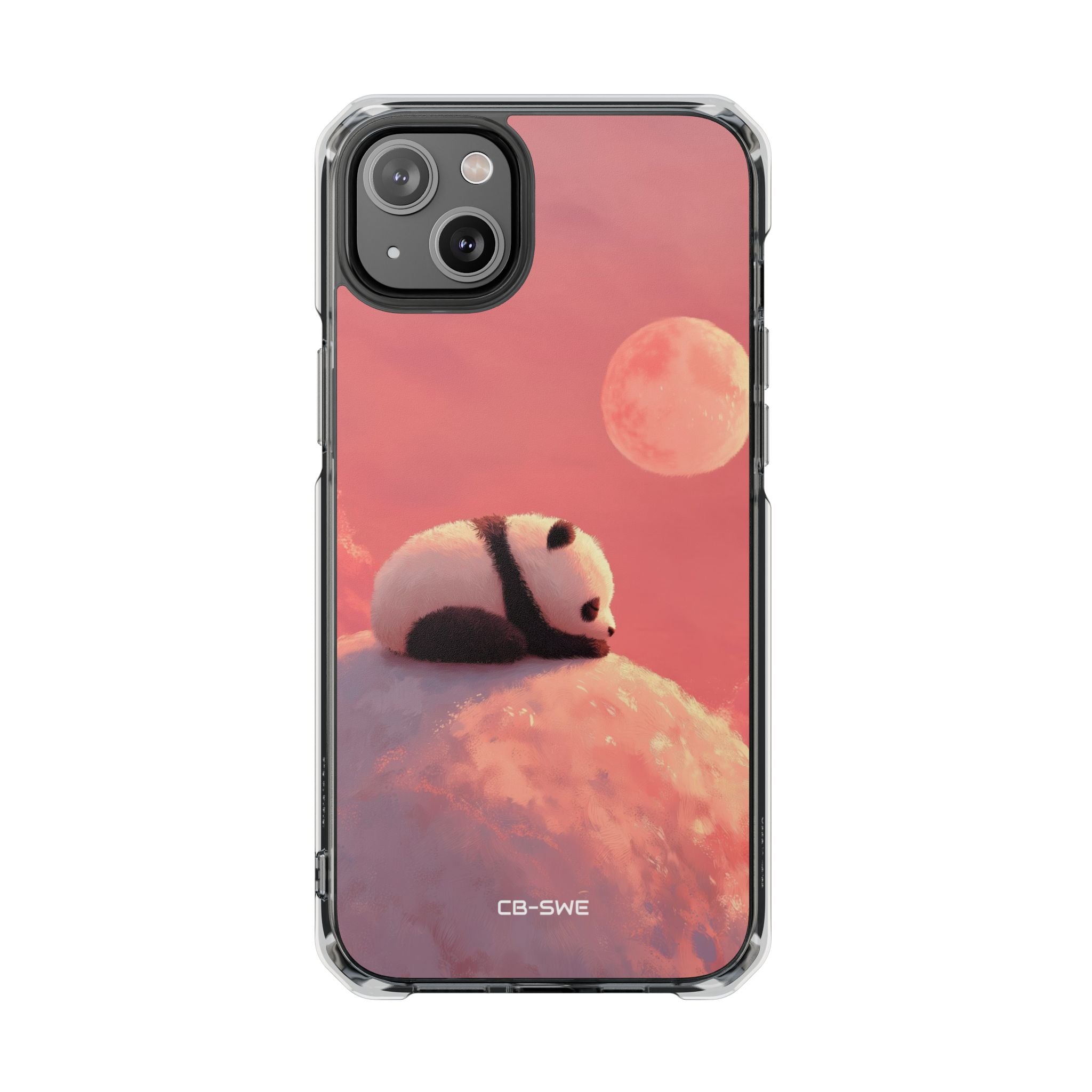 Moonlit Panda Dreams iPhone Case - Impact