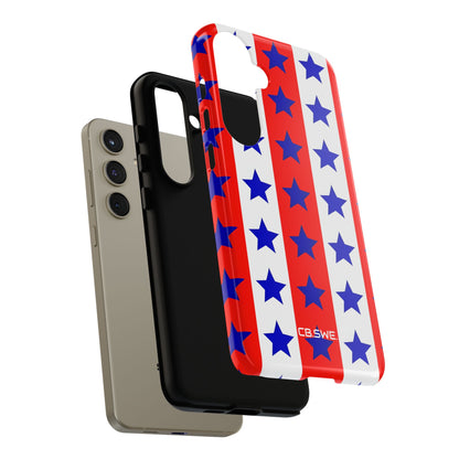 Patriotic American Flag Inspired Seamless Samsung S24 - Tough