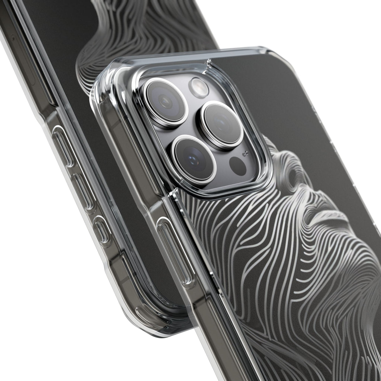 Ethereal Lineage - Phone Case for iPhone (Clear Impact - Magnetic)