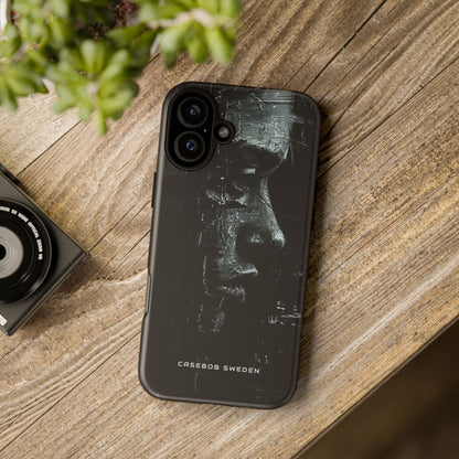 Monochrome Bloom iPhone 16 - Tough Phone Case