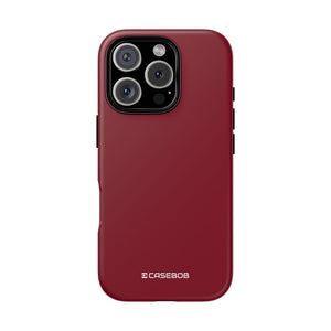 Burgundy Elegance: Minimalist Sophistication - for iPhone 16