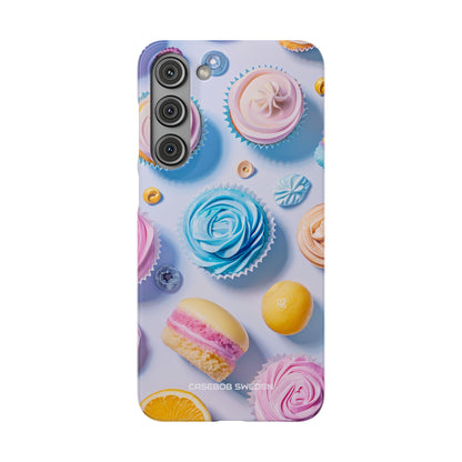 Pastel Whimsy Desserts - Slim Samsung S23 Phone Case