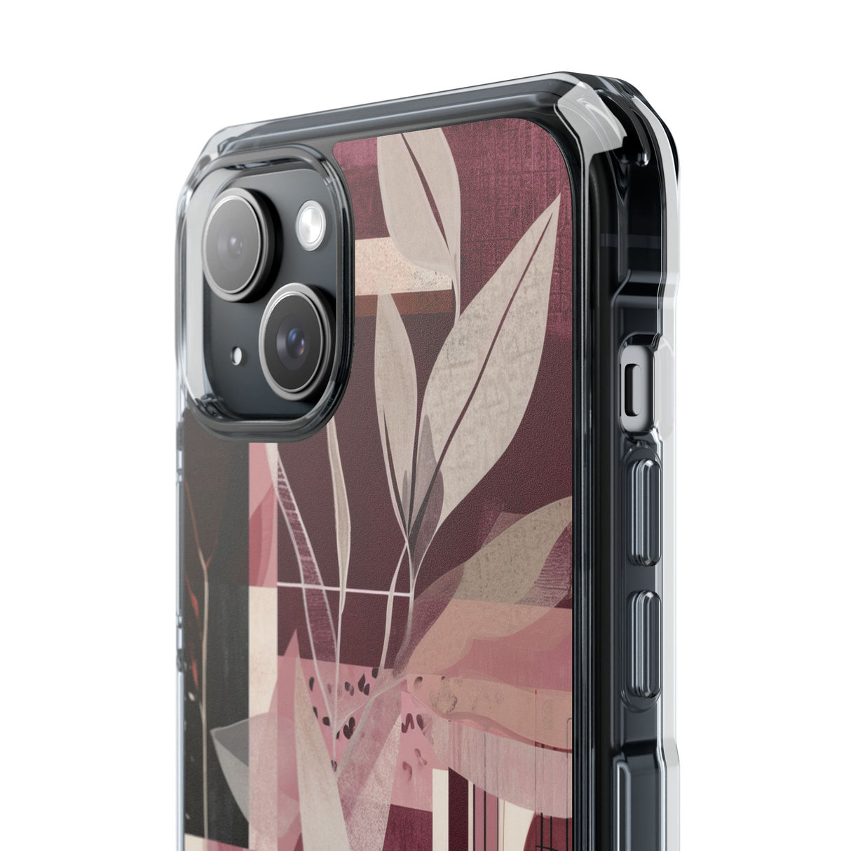 Marsala  Showcase | Phone Case for iPhone (Clear Impact Case - Magnetic)