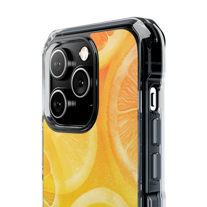 Citrus Splash Burst iPhone 14 - Impact Clear+