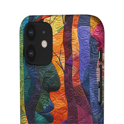 Interwoven Vibrance | Slim Phone Case for iPhone