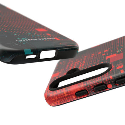 Gradient CyberFlux Samsung S24 - Tough Phone Case