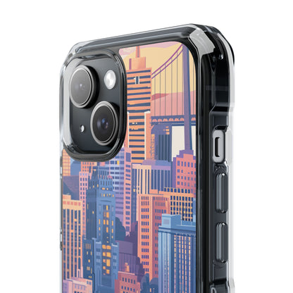 Urban Energy - Clear Impact iPhone 15 Phone Case