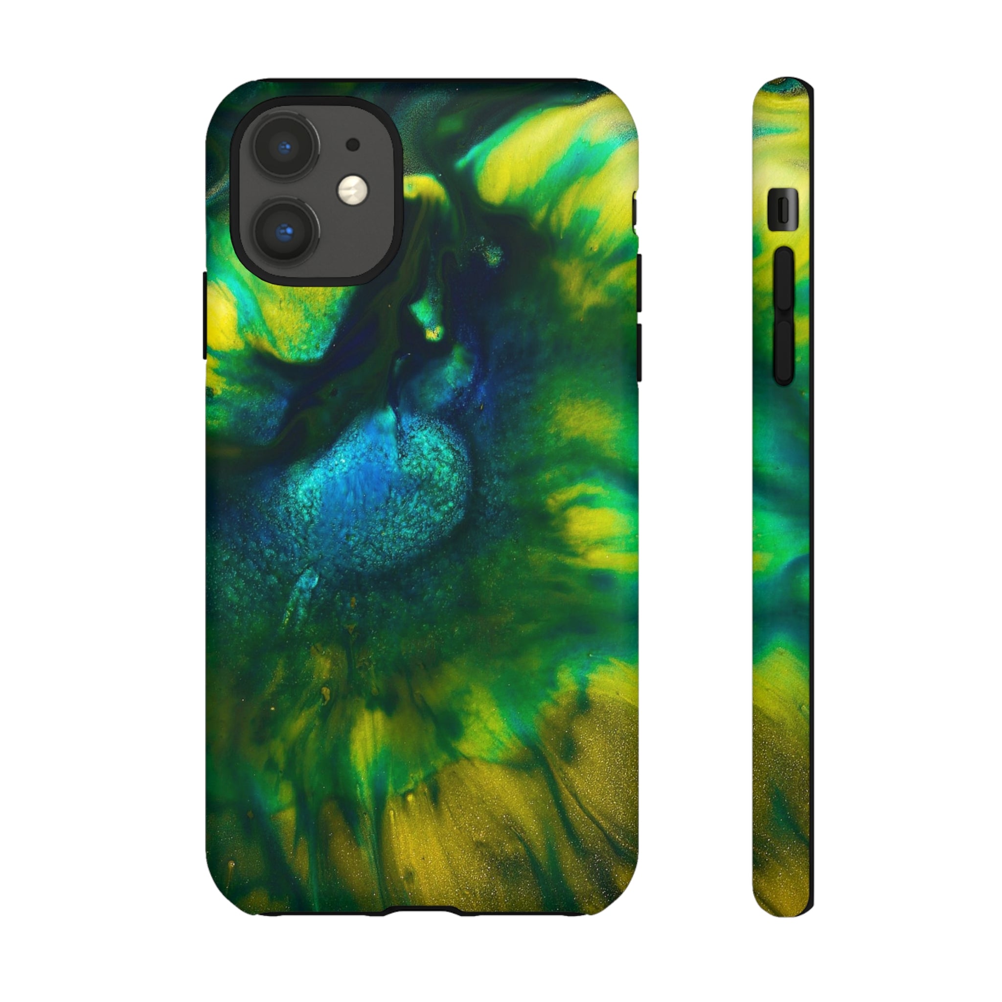 Dragon Eye Ink Art iPhone Case (Protective) iPhone 11 Matte Phone Case