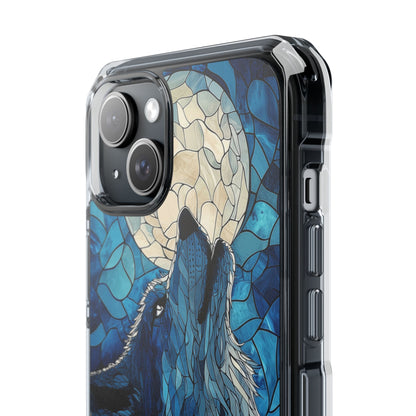 Wolf Howls Moonlight iPhone Case - Impact