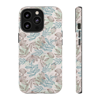 Minty Leaf - Protective Phone Case