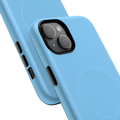 Light Sky Blue iPhone 15 | Tough+ Phone Case