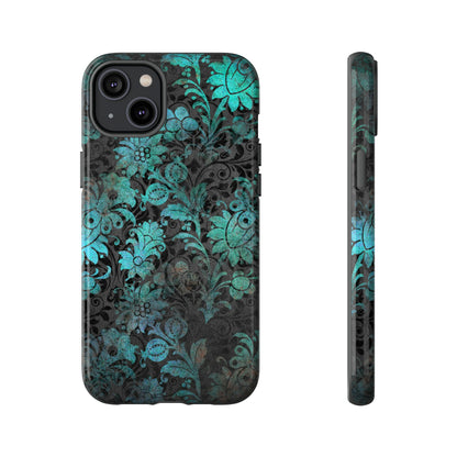 Shse Gothic Flower - Protective Phone Case