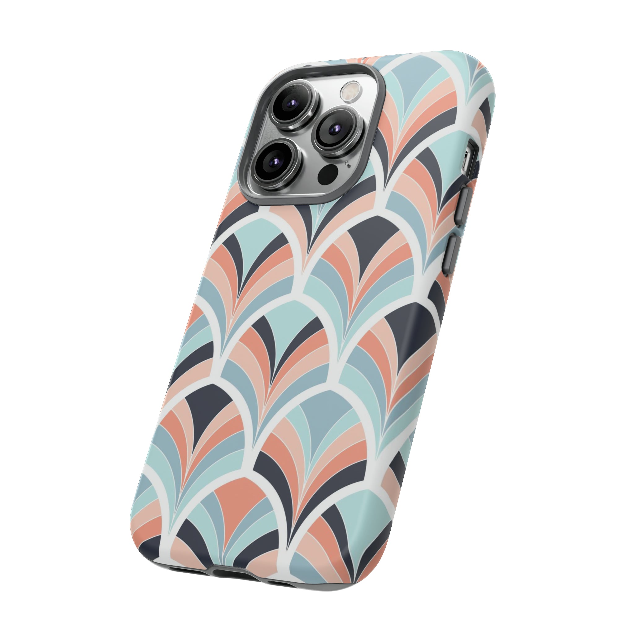 Baby Blue Retro - Protective Phone Case