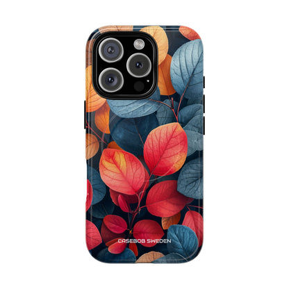 Vibrant Nature Leaves - Tough + MagSafe® iPhone 16 Phone Case