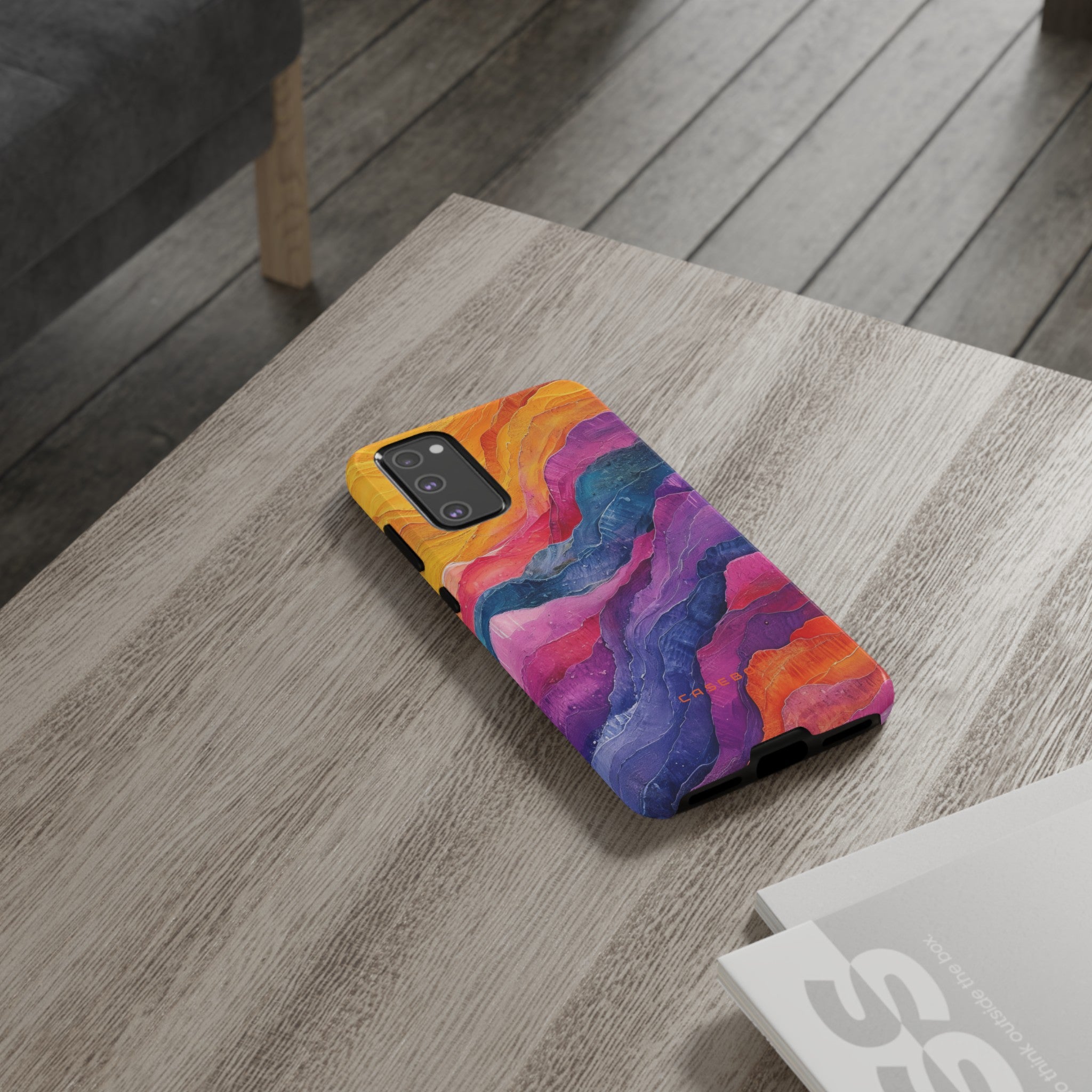 Pastel Wave Serenity - Protective Phone Case