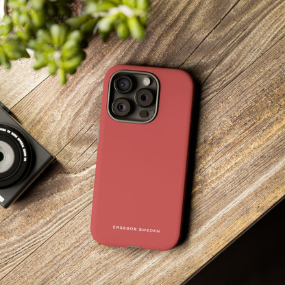 Indian Red iPhone 15 - Tough Phone Case