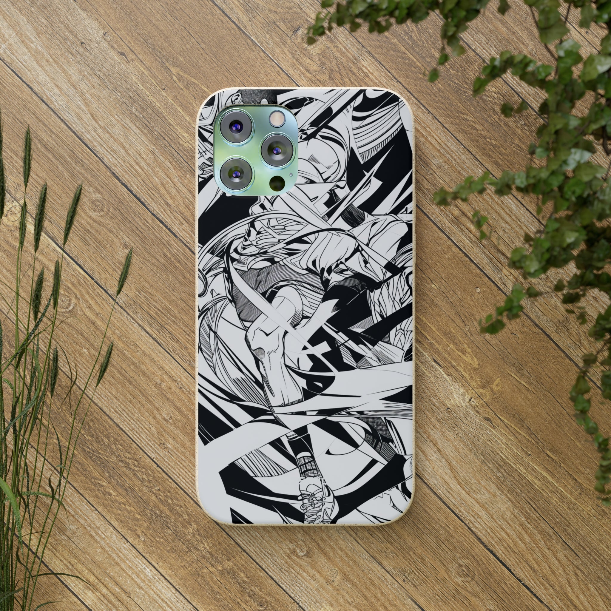 Dynamic Court Noir | Biodegradable Phone Case