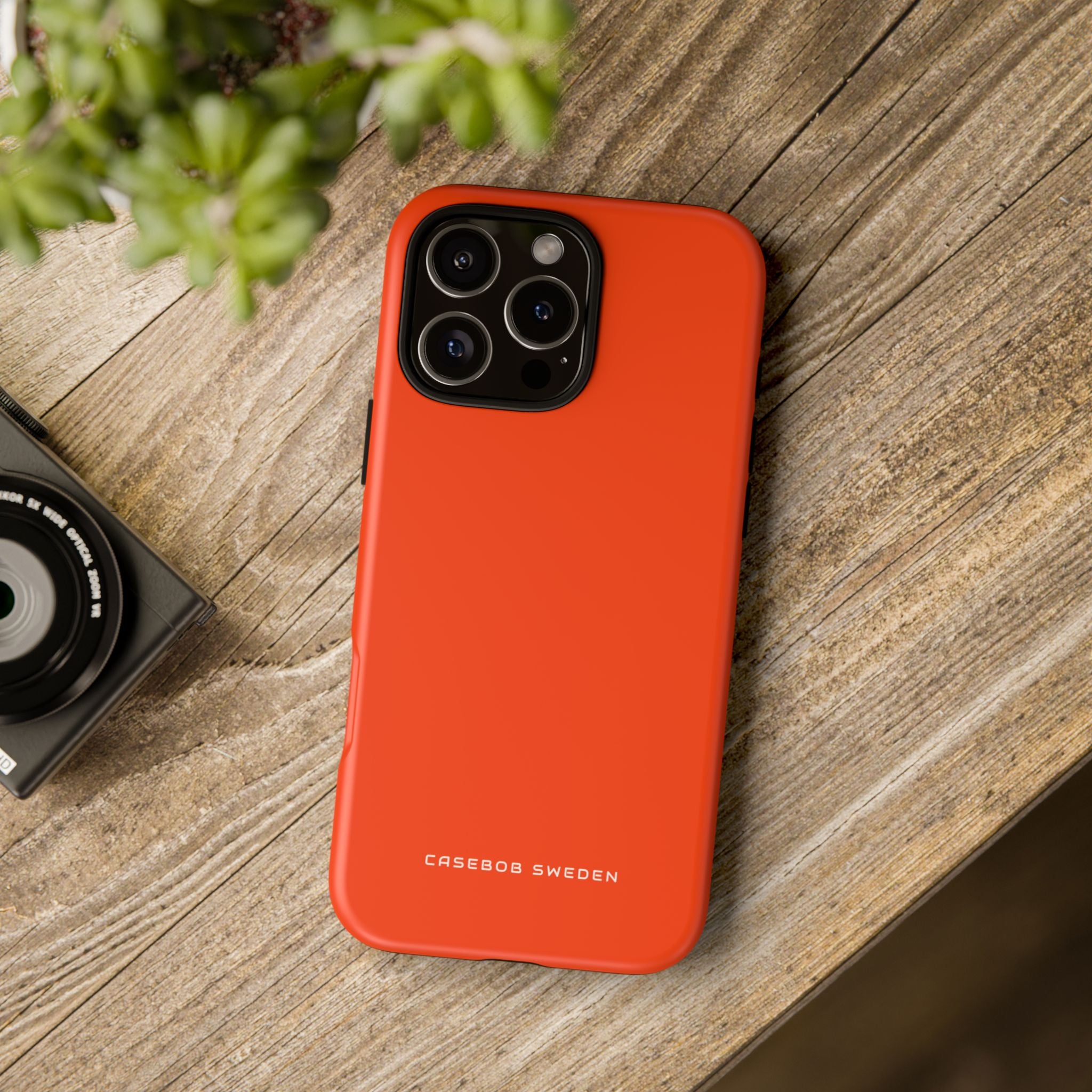 Orange Red iPhone 16 - Tough Phone Case