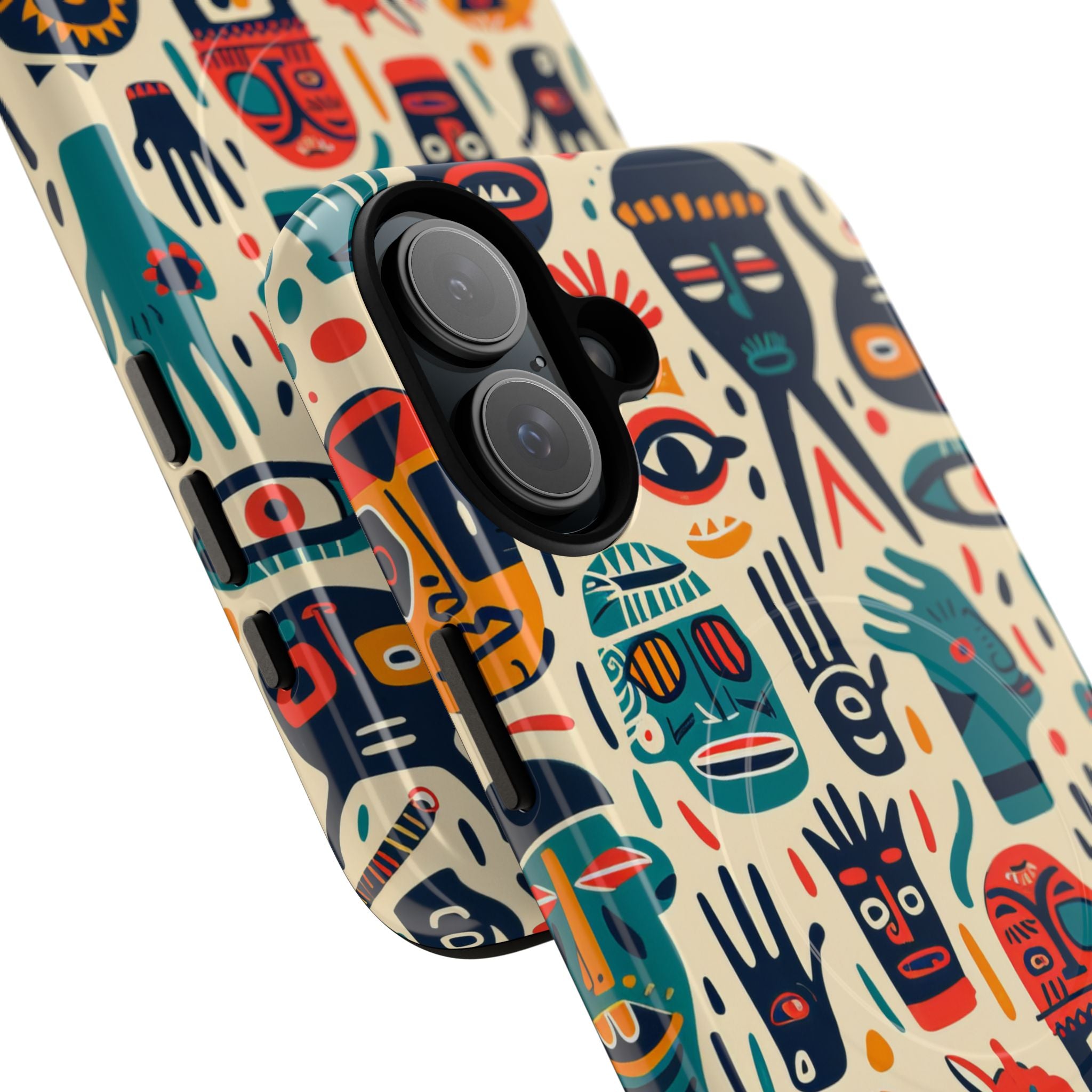 Vivid Faces iPhone 16 Plus Case - Tough+