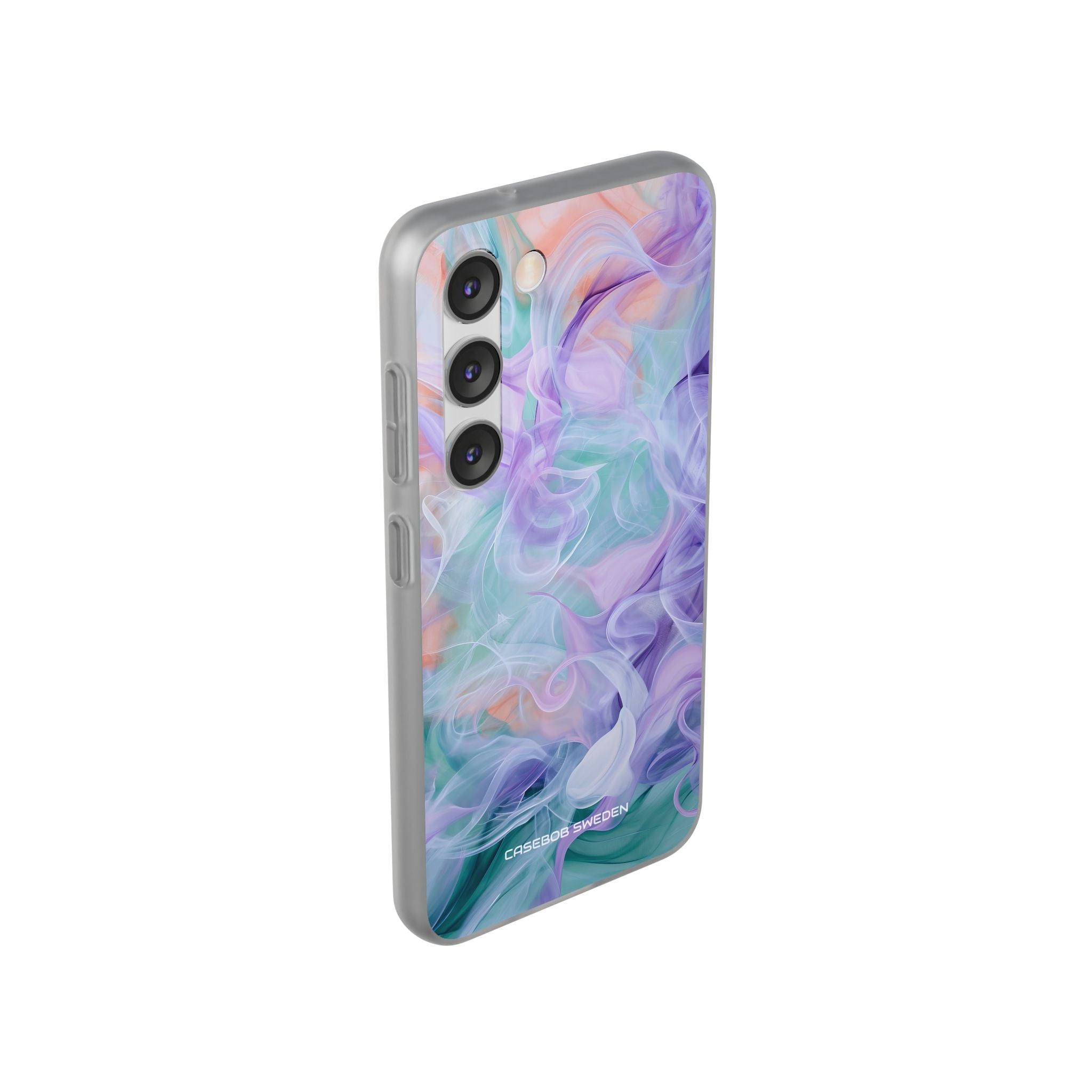 Purple Peach Whirl - Flexi Samsung S23 Phone Case