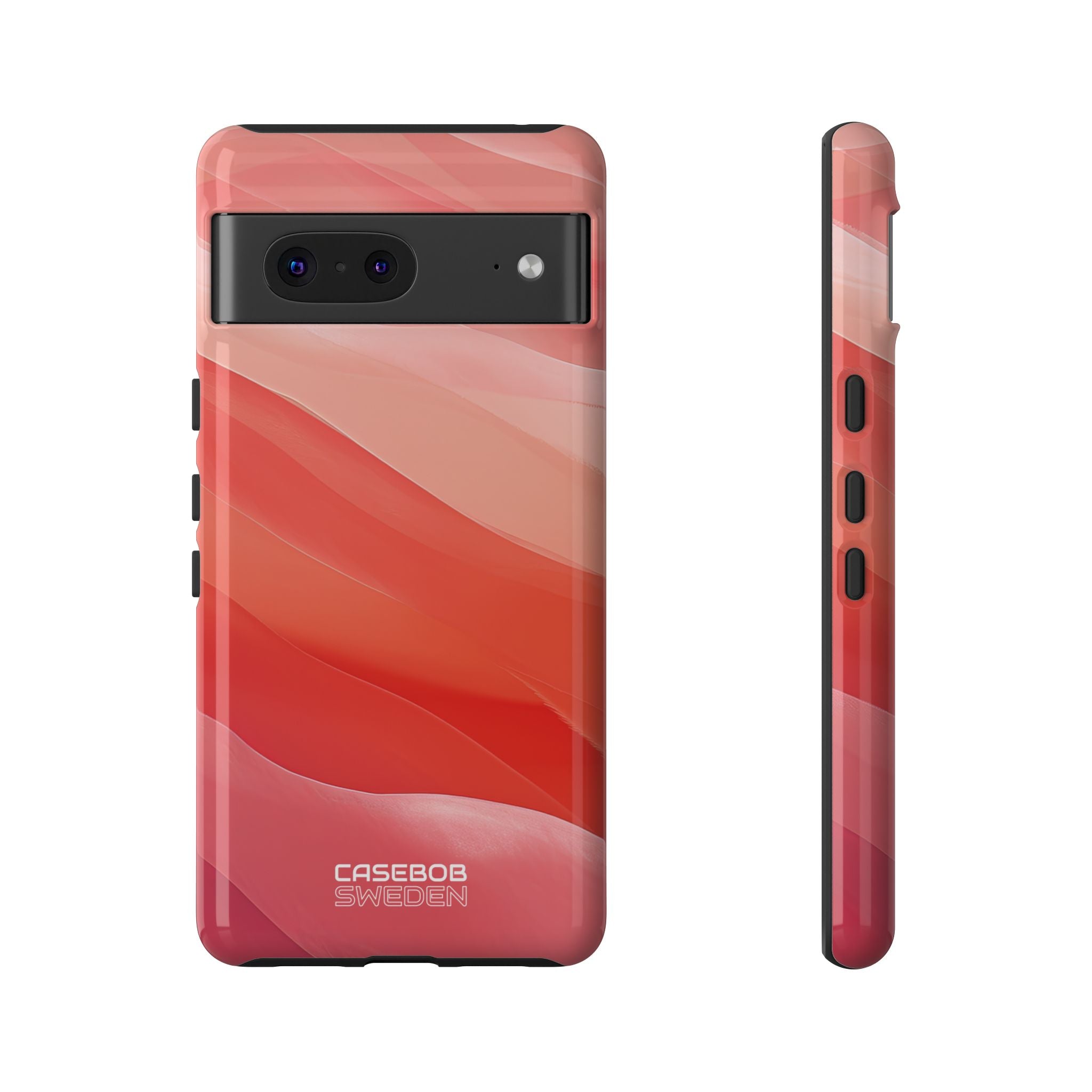 Flowing Coral Waves Google Pixel 7 - Tough