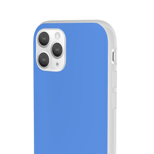 Vereinte Nationen Blau | Handyhülle für iPhone (Flexible Hülle) 