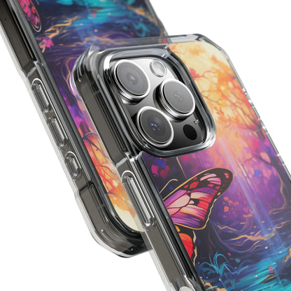 Enchanted Butterfly Forest iPhone Case - Impact