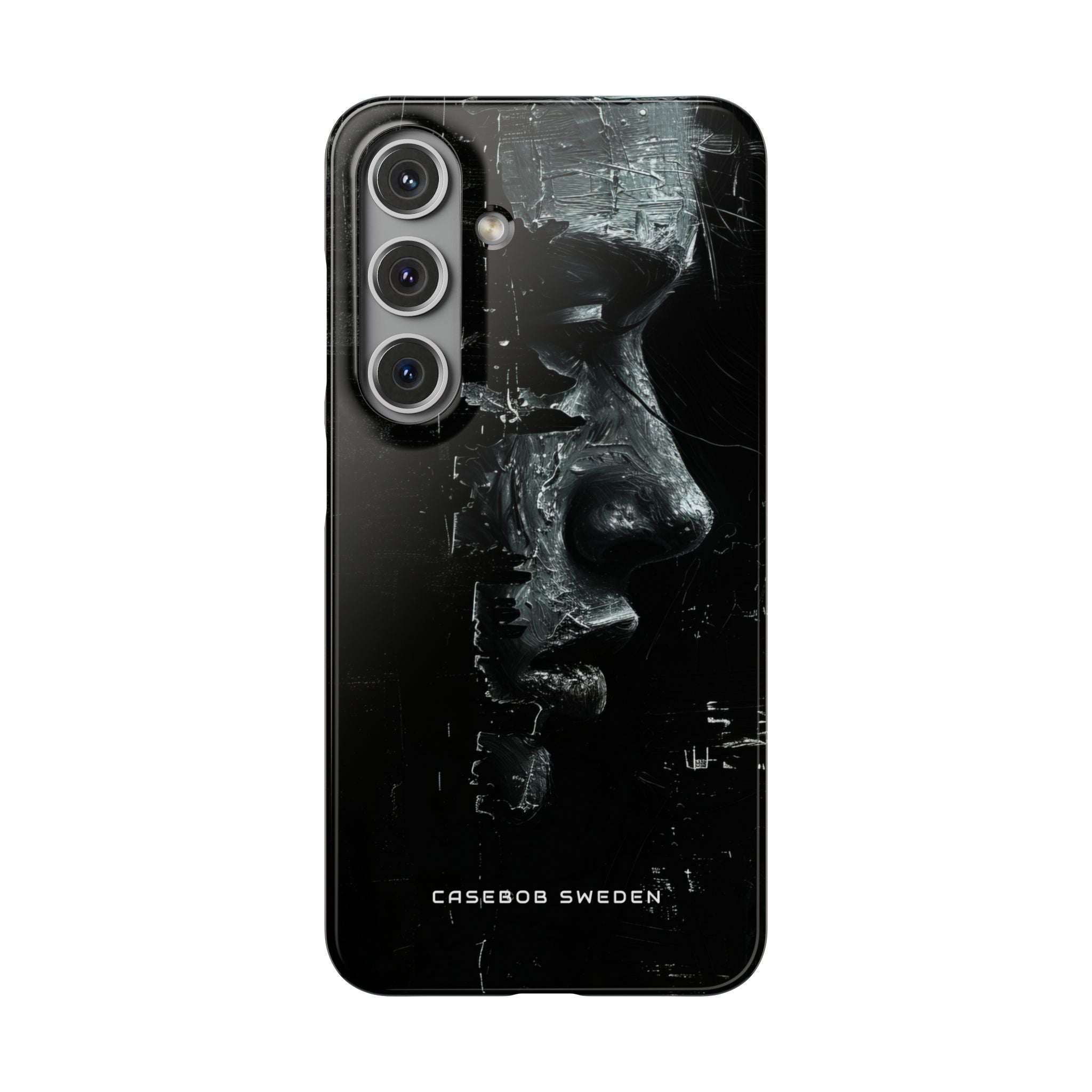 Monochrome Bloom Samsung S24 - Slim Phone Case