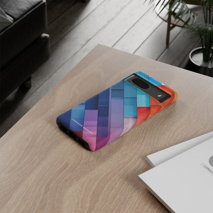 Vibrant GeoFlow Google Pixel 7 - Tough Phone Case